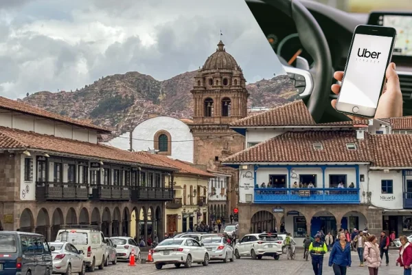 Aplicación de Uber Taxi en Cusco